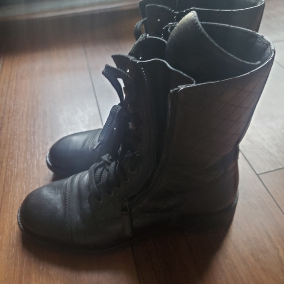 Chanel Quilted Combat Boot - Picture 9 of 14